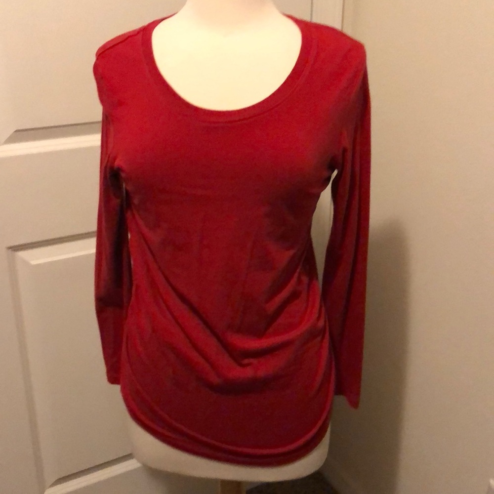 Ambiance Maternity Red Long Sleeve